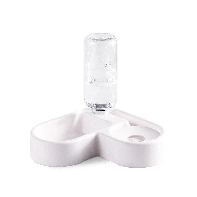 500ml New Creative Love Type Automatic Drinking Plastic Pet Dog Bowl Multifunctional (D71)(7W1)(6W1)
