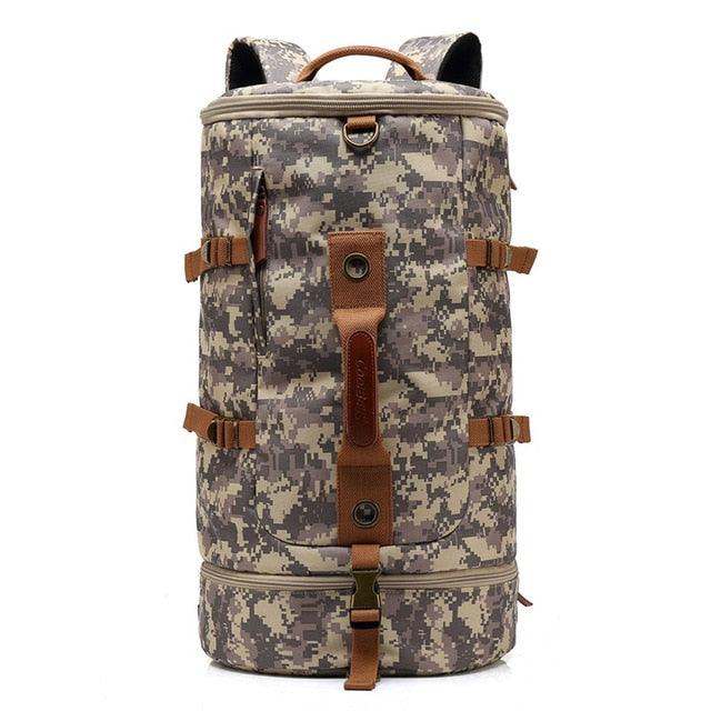 50L Military Tactical Backpack - Camping Mountaineering Bag - Men's Hiking Rucksack Travel Backpacks (D78)(LT3)