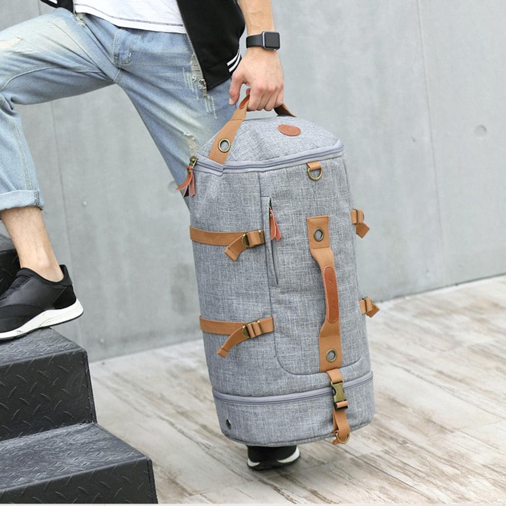 50L Military Tactical Backpack - Camping Mountaineering Bag - Men's Hiking Rucksack Travel Backpacks (D78)(LT3)