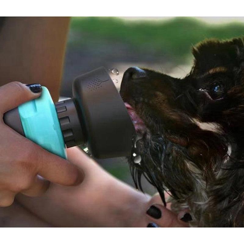 520ml Portable Dog Water Feeder - Outdoor Pet Water Bottle Anti-overflow Dog Plastic Water Bottle (2U71)