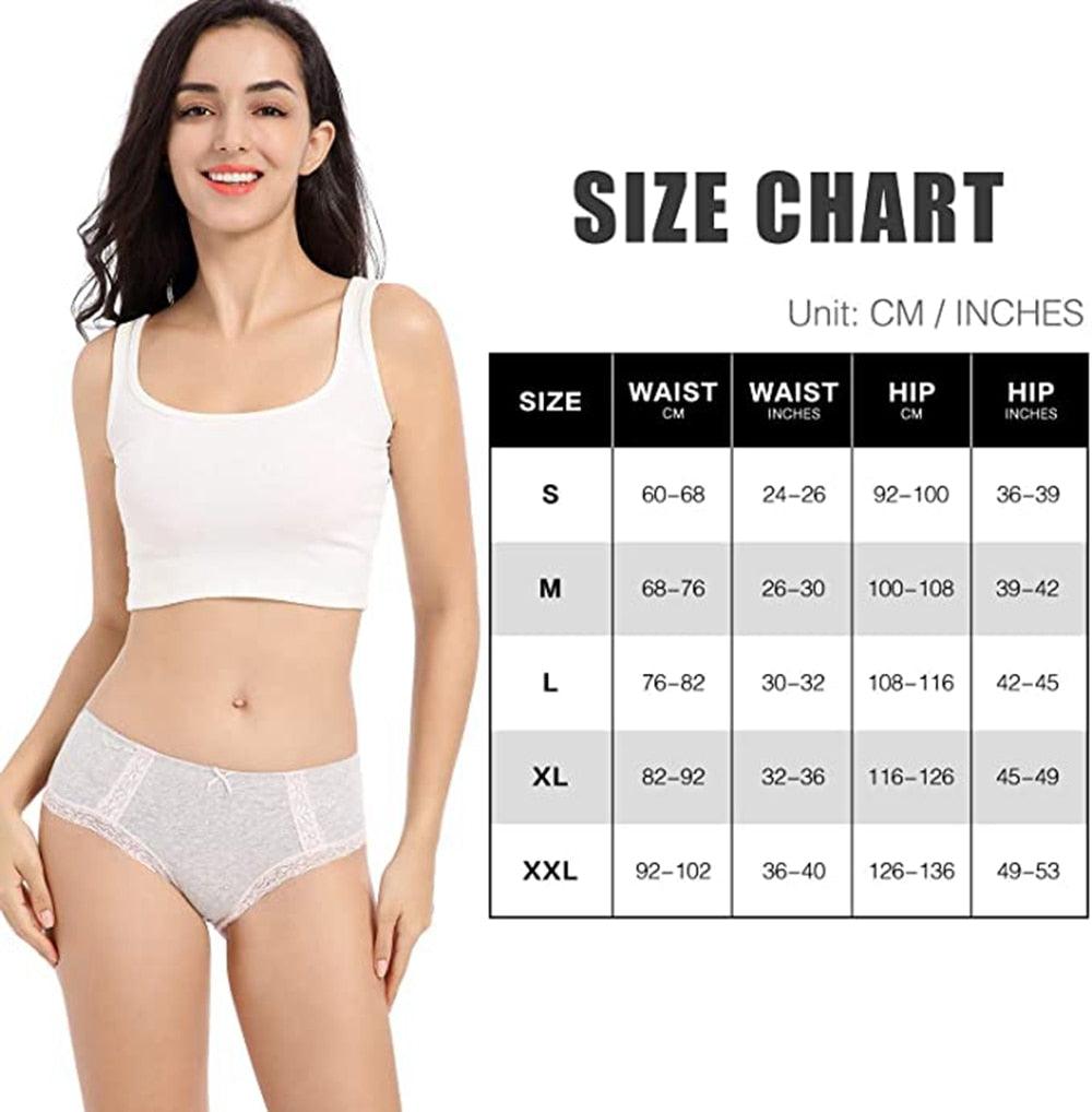 Trending 5Pcs/Pack Women's Panties - Soft Cotton Breathable Comfort Underwear - Sexy Stretchy Bikini (D28)(TSP2)(TSP4)