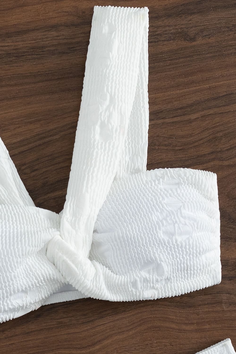Textured Twisted Detail Bikini Set (TB9D) T