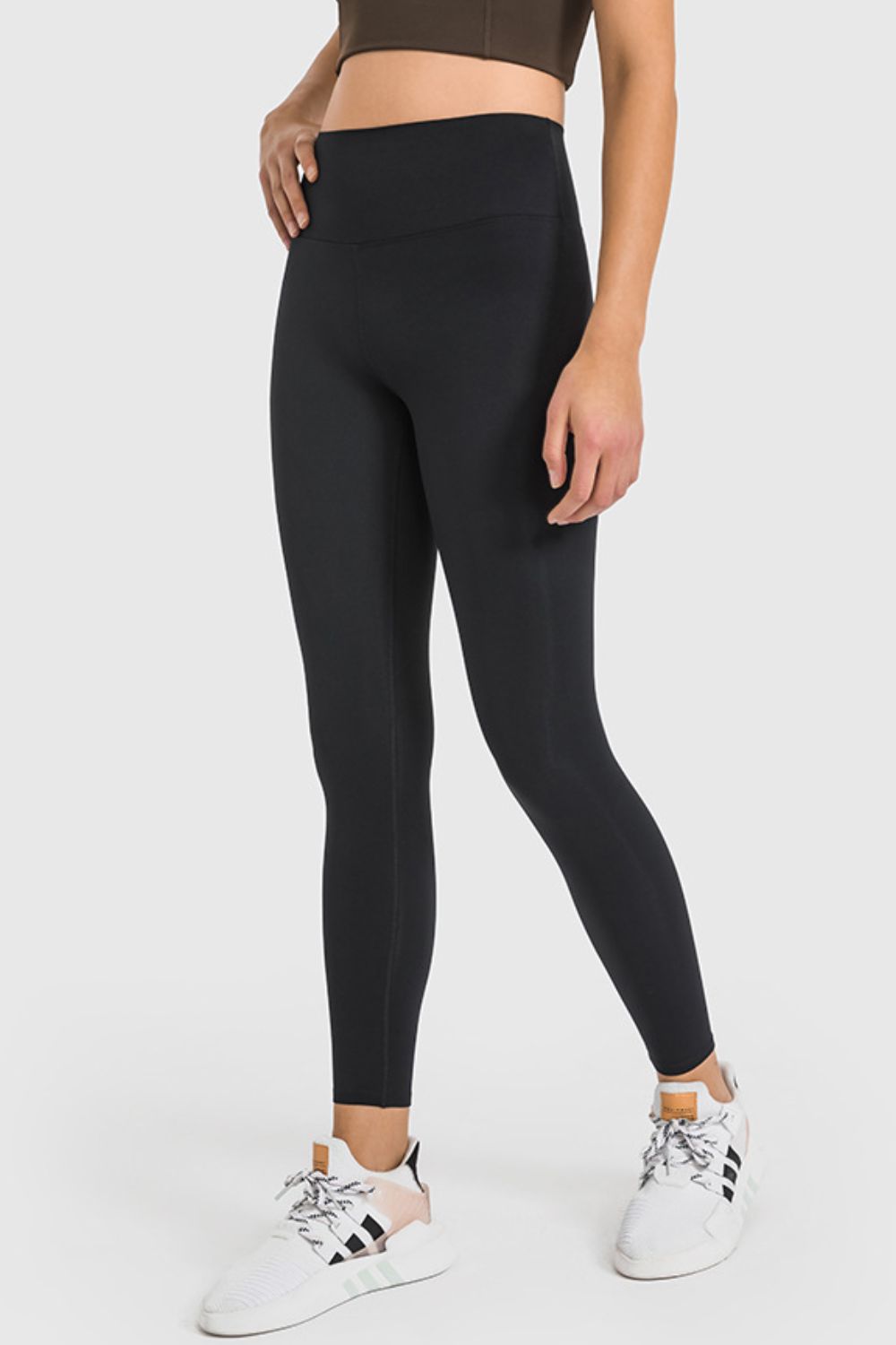 High Waist Ankle-Length Yoga Leggings (TBL) T - Deals DejaVu