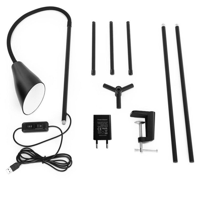 5v 1-8w dimmable light modern bedside floor table led lamp (LL1)(LL6)(F58)