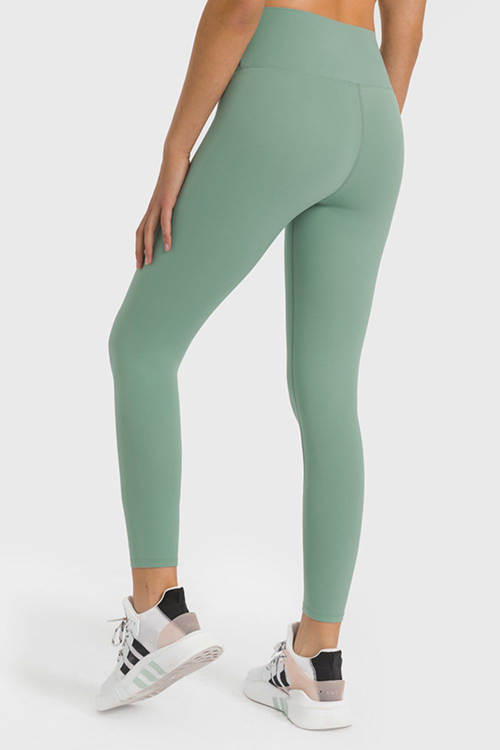 High Waist Ankle-Length Yoga Leggings (TBL) T - Deals DejaVu