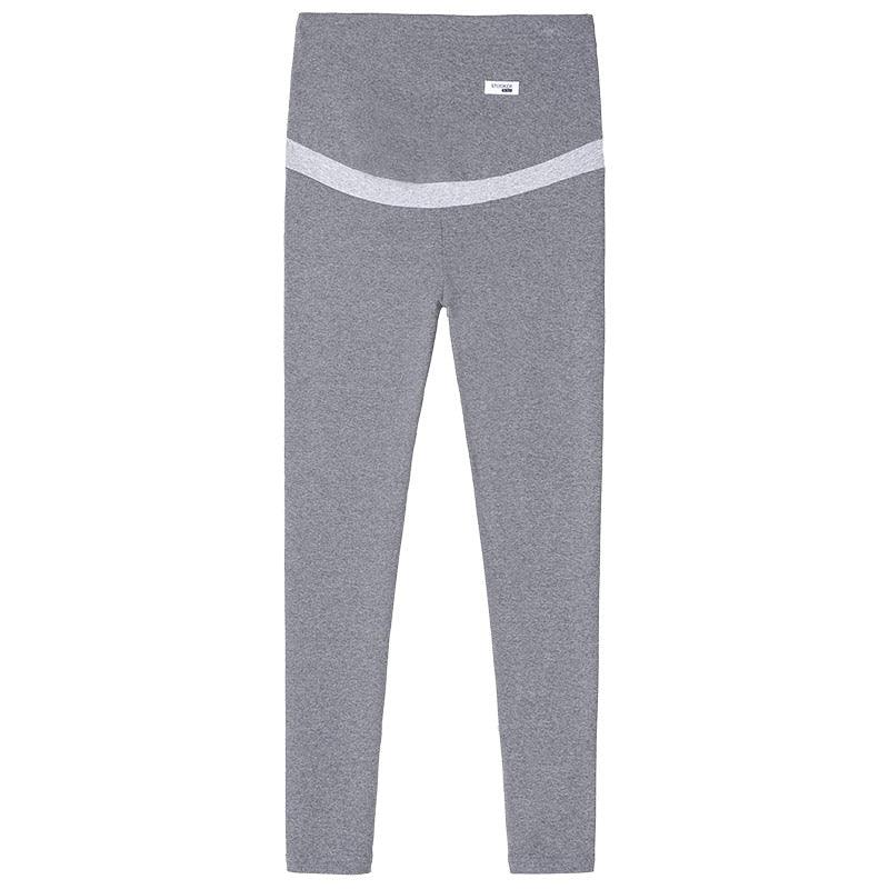 Comfortable Autumn Cotton High Waist Adjustable Belly Maternity Skinny Legging - Pregnancy Pencil Pants Clothes (F6)(2Z7)