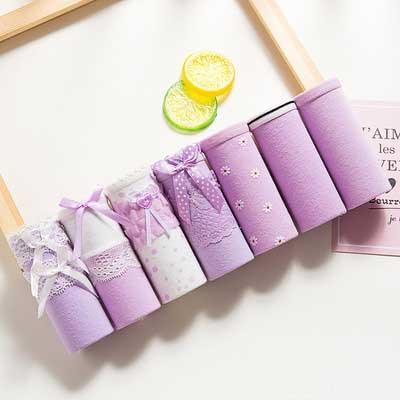 Great 7pcs/lot Women's Panties - Cotton Underwear Briefs Sexy Lingeries - Girls Cute Panty (D28)(TSP3)