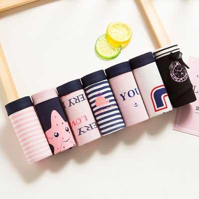 Great 7pcs/lot Women's Panties - Cotton Underwear Briefs Sexy Lingeries - Girls Cute Panty (D28)(TSP3)