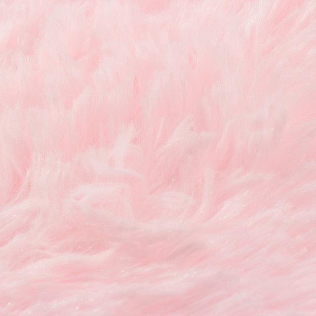 80*120CM Fluffy Rugs Anti-Skid Shaggy Area Rug Dining Living Room Bedroom Home Bedroom Soft Carpet (D68)(RU2)(RU3)(1U68)