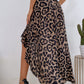 Leopard Ruffle Hem High-Low Skirt (TB7) T - Deals DejaVu