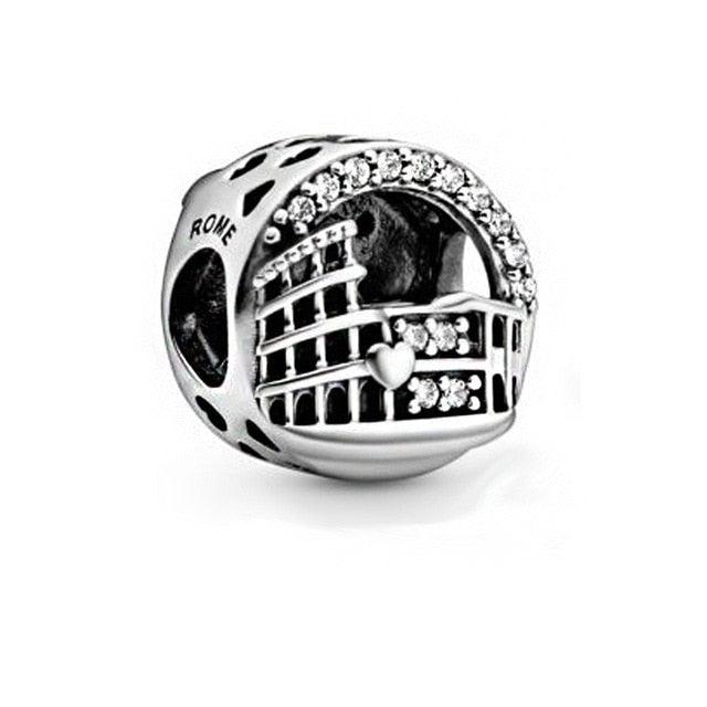 925 Sterling Silver Women Jewelry Ocean Series Turtle Charm - Starfish Beads Fit 3mm Bracelet DIY (D81)(6JW)