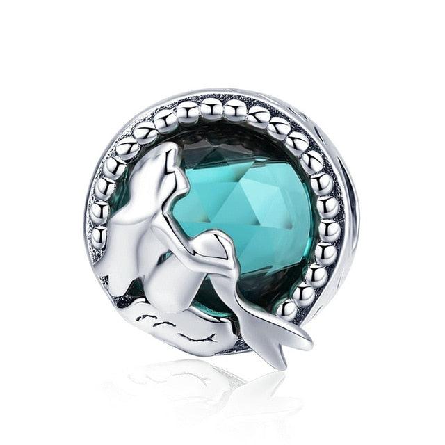 925 Sterling Silver Women Jewelry Ocean Series Turtle Charm - Starfish Beads Fit 3mm Bracelet DIY (D81)(6JW)