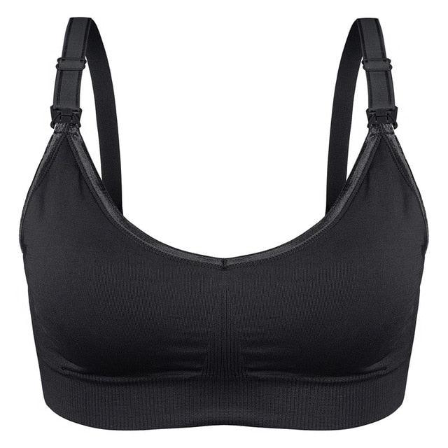 Gorgeous Wireless Gather Seamless Maternity Nursing Sports Bras - Casual Breastfeeding Bras - Pregnancy Sleeping Wear (4Z2)