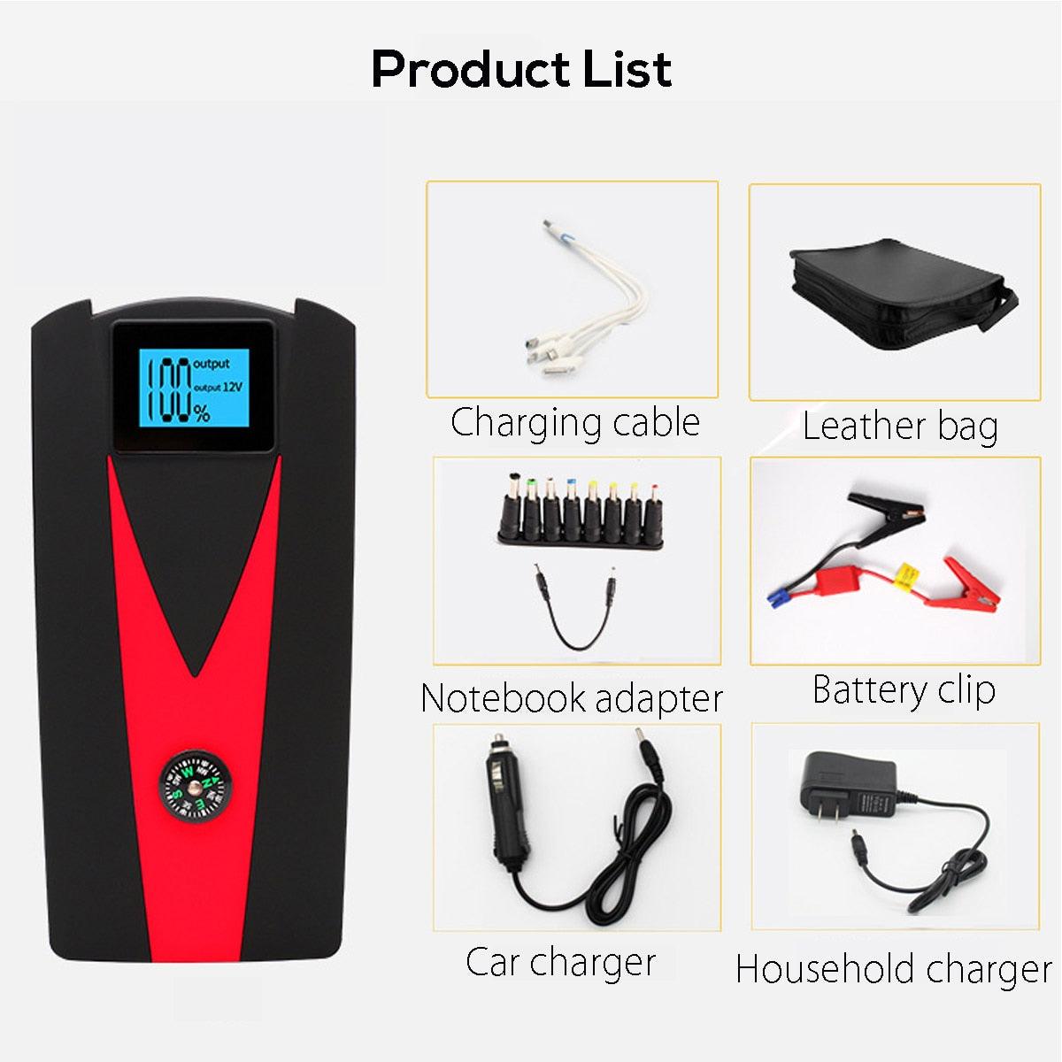 99900 mAh Car Jump Starter Power Bank (CT6)(CT1)(1U60)