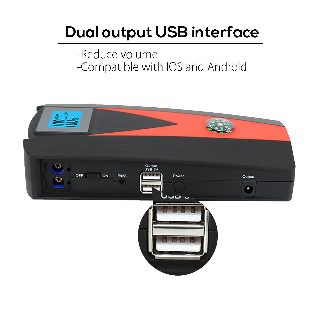 99900 mAh Car Jump Starter Power Bank (CT6)(CT1)(1U60)