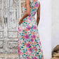 Round Neck Sleeveless Maxi Dress with Pockets (BWMT) T - Deals DejaVu