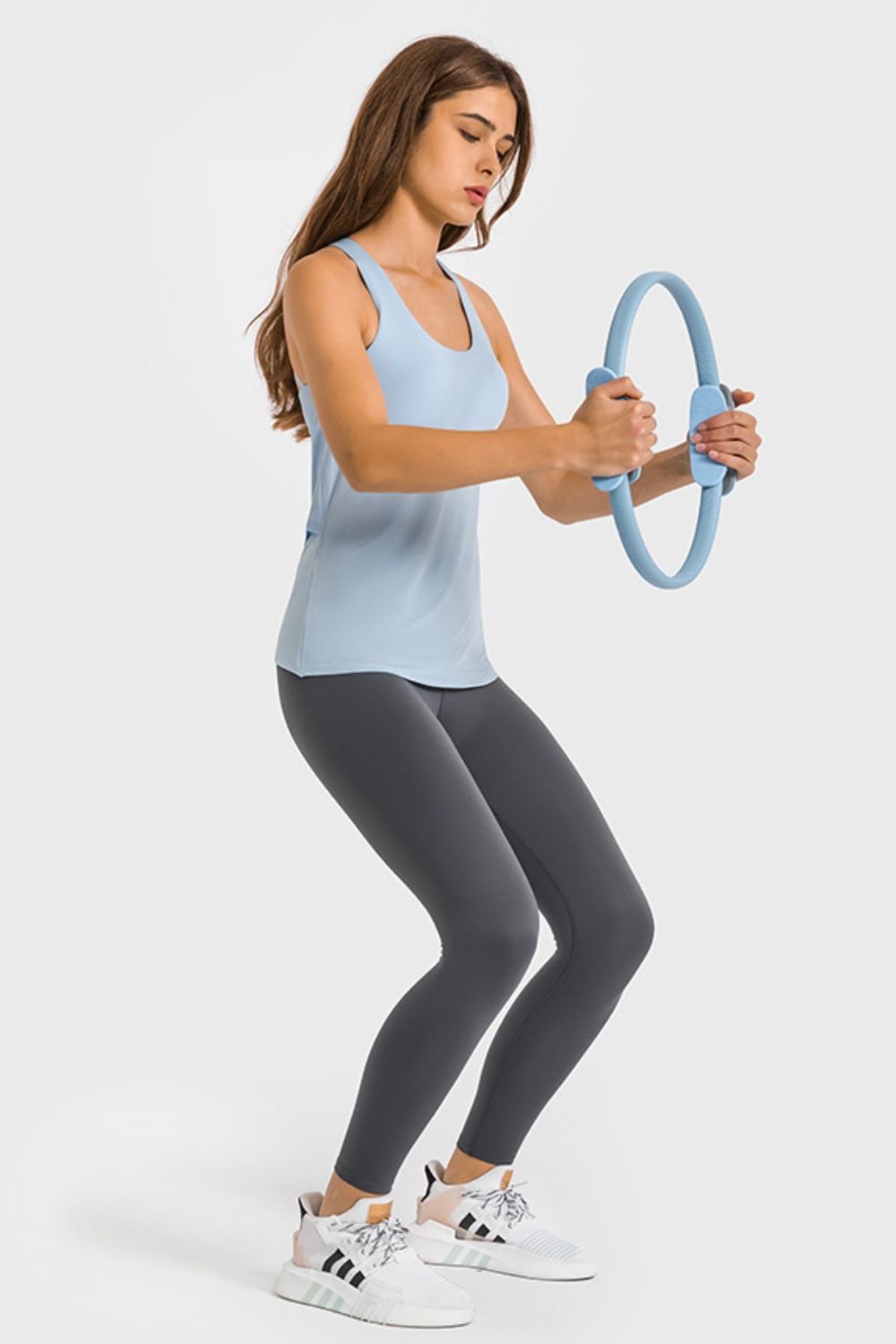 High Waist Ankle-Length Yoga Leggings (TBL) T - Deals DejaVu