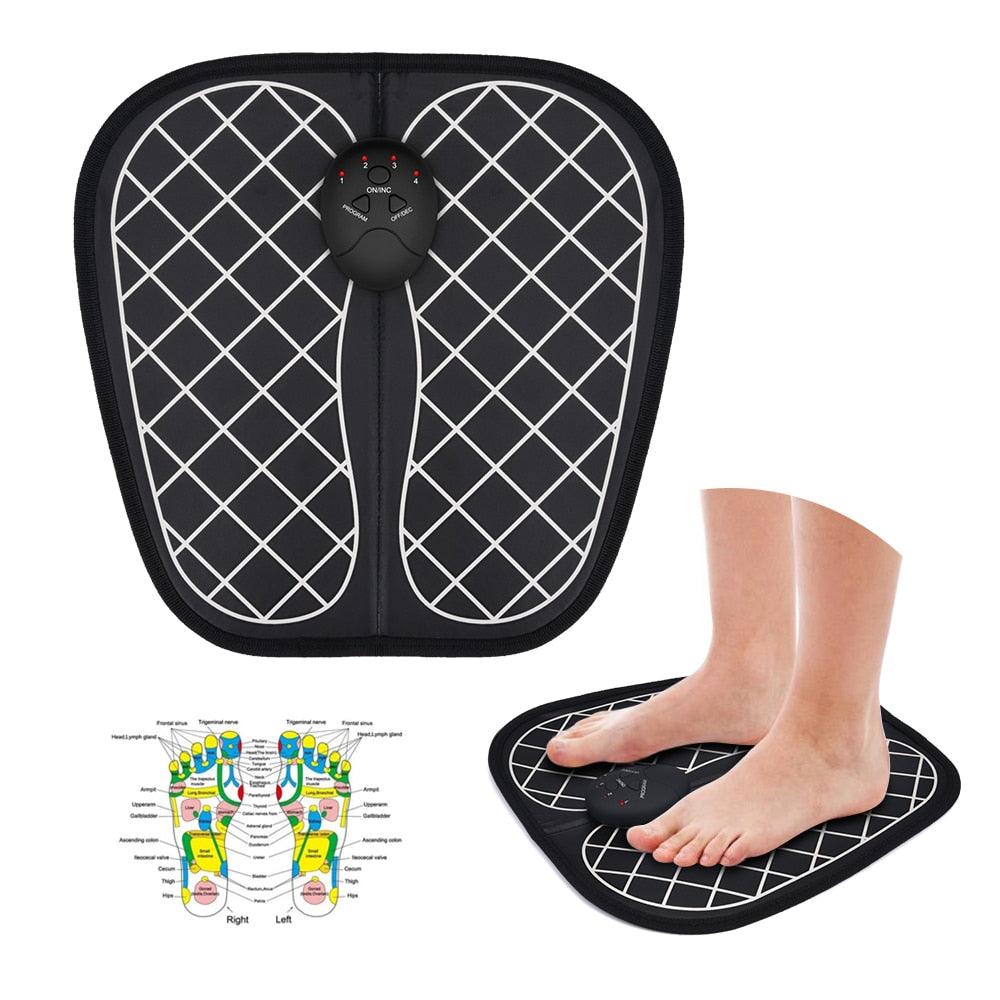 ABS Physiotherapy Electric EMS Foot Massager Revitalizing Pedicure Tens Foot Vibrator (M5)(FH)(1U86)(F86)