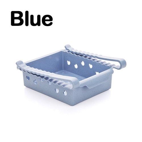 Slide Storage Rack Organizer - Adjustable Refrigerator Shelf Holder (AK9)