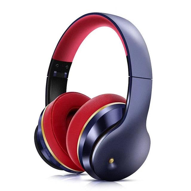 Great Bluetooth Headphones Active Noise Cancelling Wireless Headset Foldable Hifi Deep Bass Earphones with Microphone (AH2)(RS8)(F49)