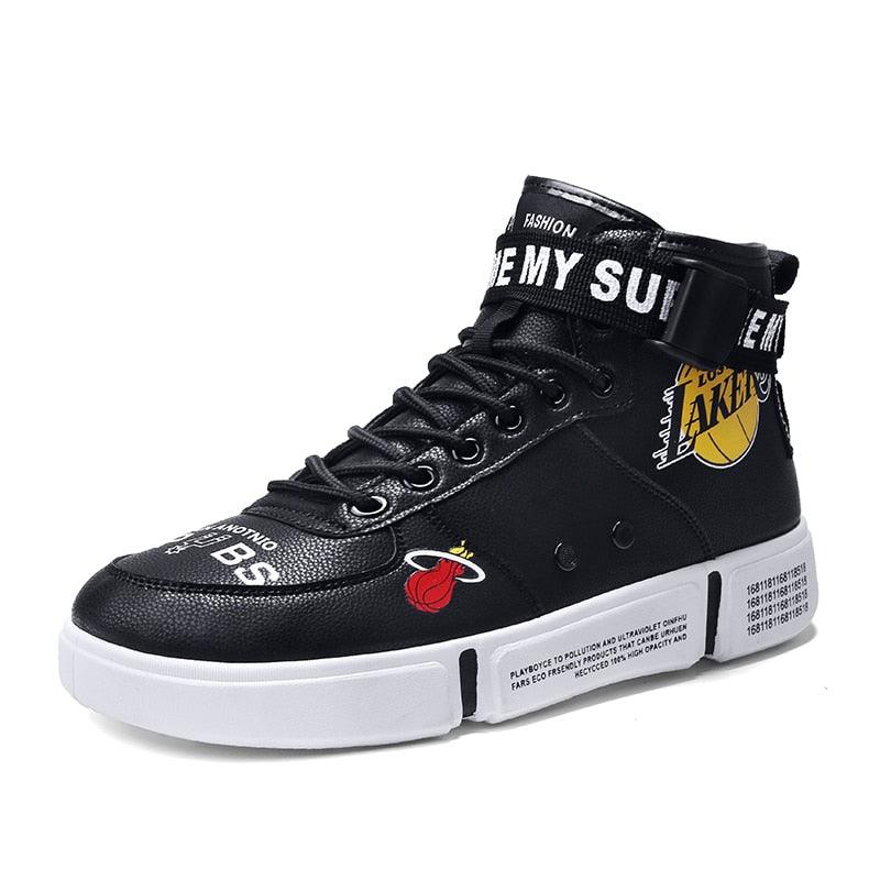 Trending Sneakers - Men's Superstar Fashion Printed High top Sneakers (MSA2)