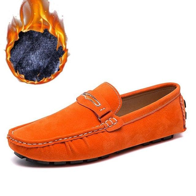 Men's Loafers Suede Shoes -Moccasins Boat Shoes - Slip On Driving Shoes (D12)(MSC5)(MSC4)(MSC1)
