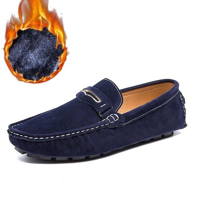 Men's Loafers Suede Shoes -Moccasins Boat Shoes - Slip On Driving Shoes (D12)(MSC5)(MSC4)(MSC1)