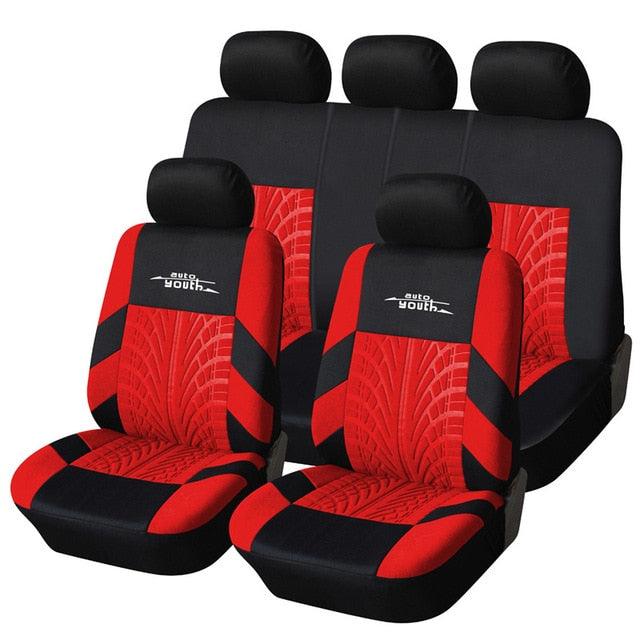 Great Embroidery Car Seat Covers Set - Universal Fit Most Cars Covers (7WH1)