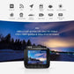 Dash Cam Dual Lens 4K UHD Recording Car Camera DVR Night Vision WDR Built-In GPS Wi-Fi G-Sensor Motion Detection (CT4)(1U60)