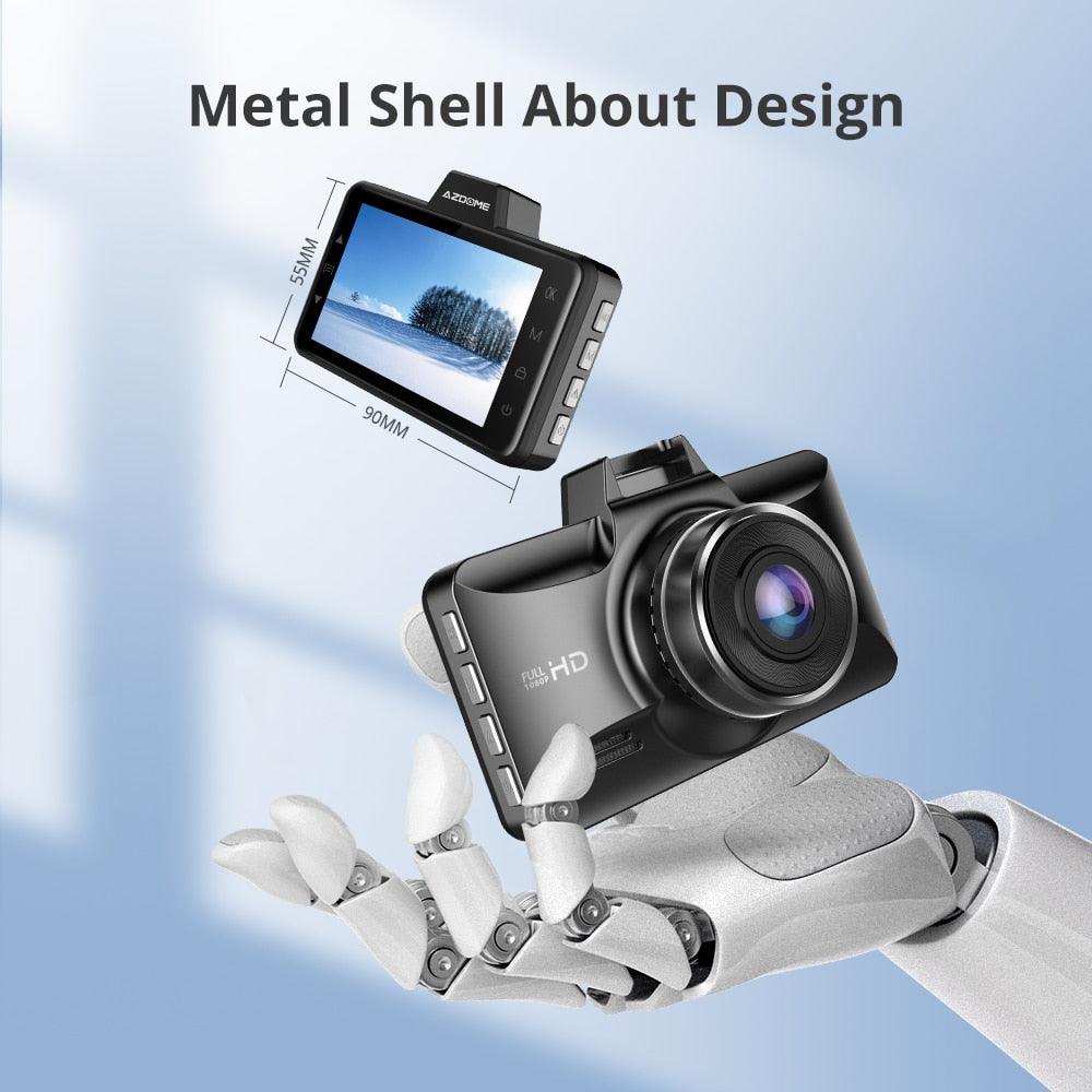 Dash Cam 3 inch 2.5D IPS Screen Car DVR Recorder Full HD 1080P Car Video Recorder Dashcam Dash Camera Record (CT4)(1U60)