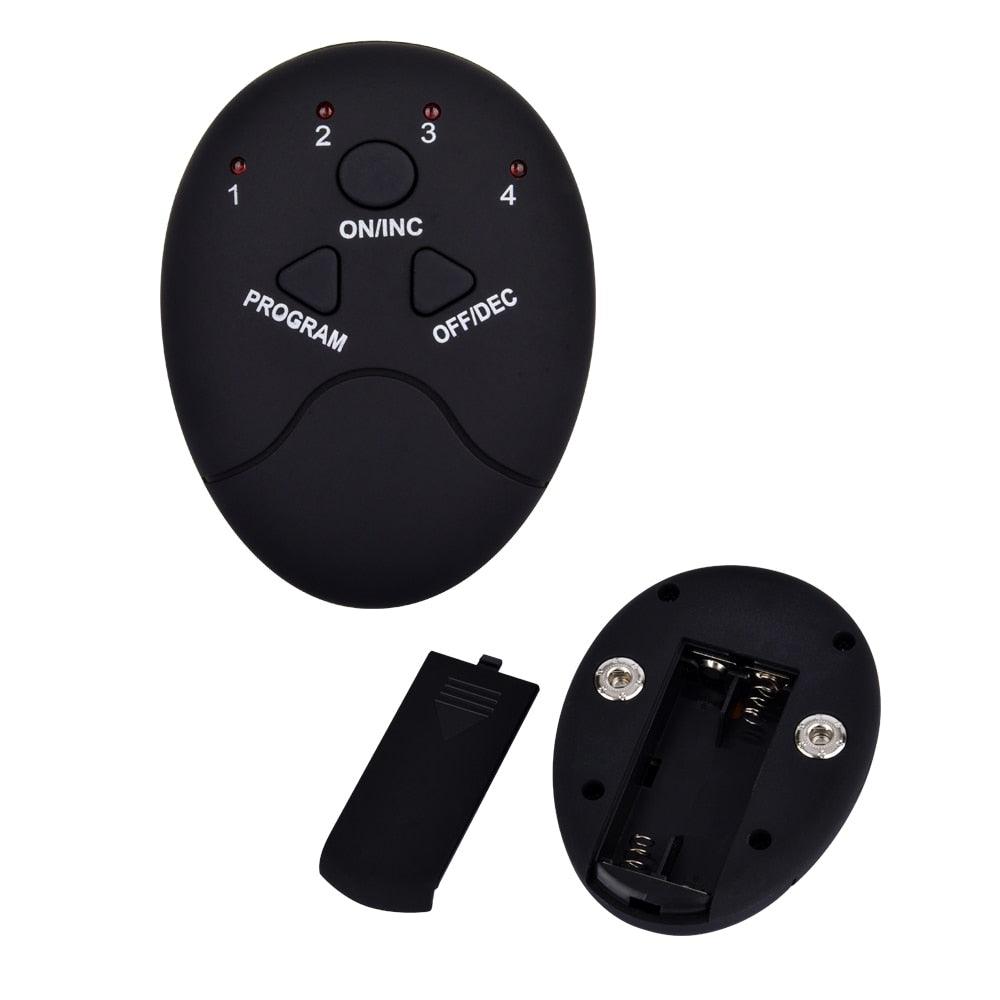 Abdominal Body Slimming Massager EMS Muscle Training Stimulator Device Abdominal Wireless (FH)(1U80)