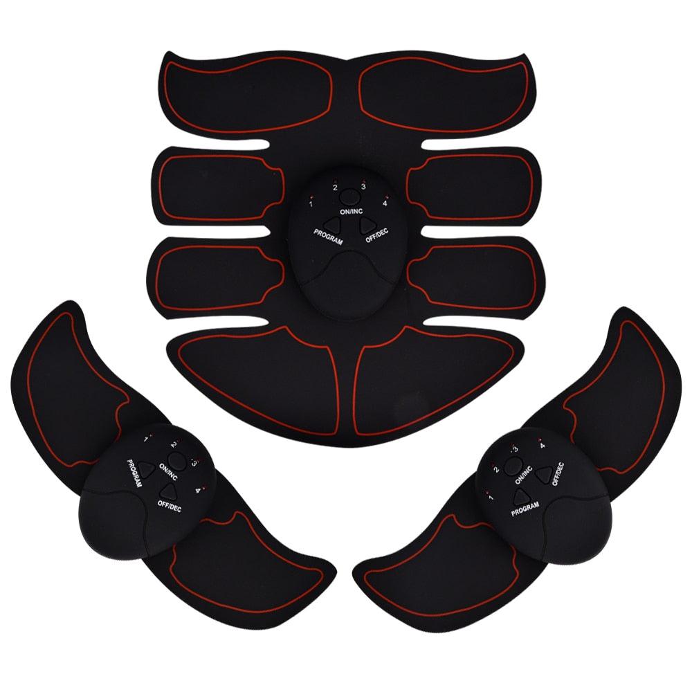 Abdominal Body Slimming Massager EMS Muscle Training Stimulator Device Abdominal Wireless (FH)(1U80)