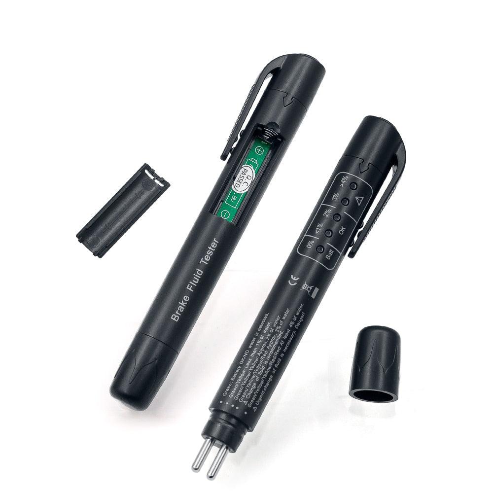 Trending Accurate Oil Quality Check Pen - Universal Brake Fluid Tester - Liquid Digital Automotive Testing Tool (7WH1)1