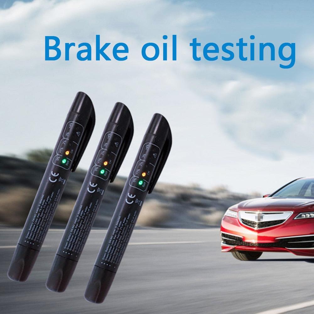 Trending Accurate Oil Quality Check Pen - Universal Brake Fluid Tester - Liquid Digital Automotive Testing Tool (7WH1)1
