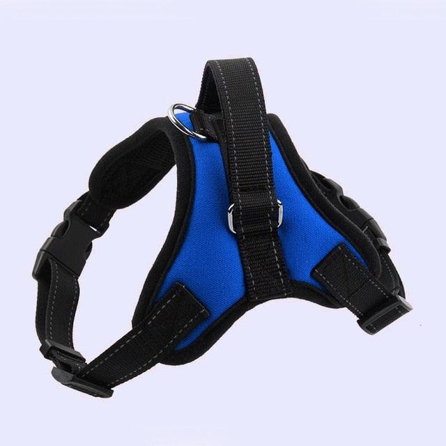 Adjustable Nylon No Pull Cat Dog Harness Vest - Large Leash XL Medium Pet Supplies Vest Pet Collar Accessories (1U70)(1U75)