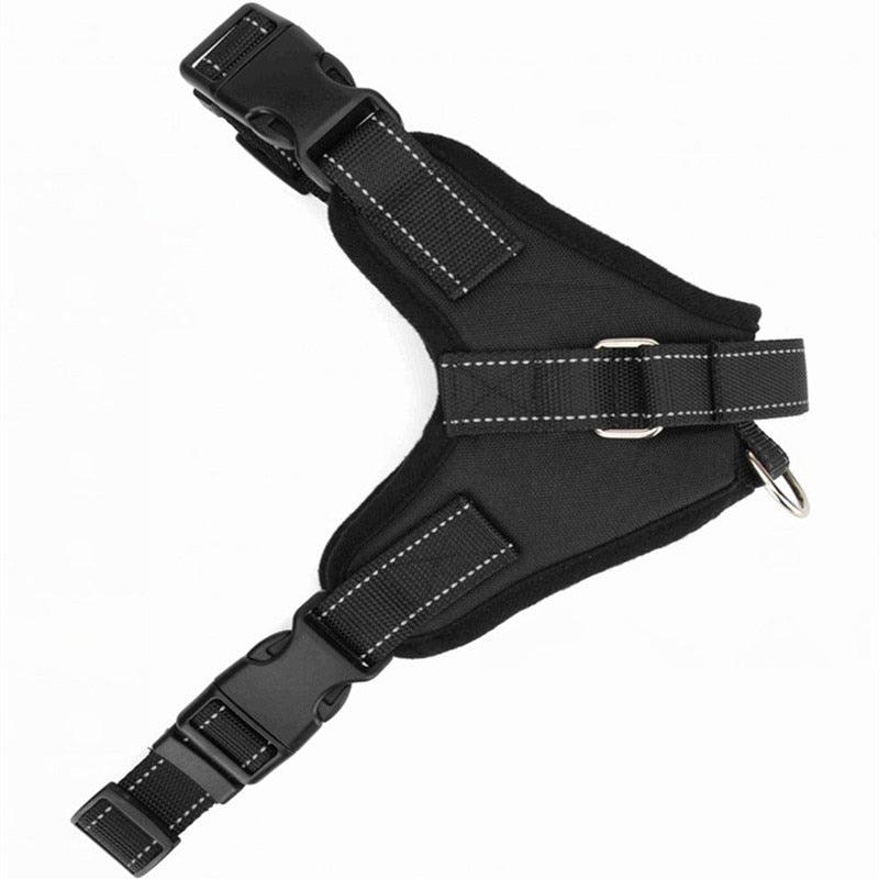 Adjustable Nylon No Pull Cat Dog Harness Vest - Large Leash XL Medium Pet Supplies Vest Pet Collar Accessories (1U70)(1U75)