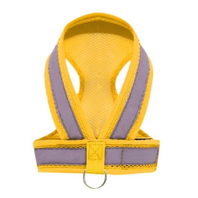 Adjustable Pet Dog Cat Harness and Leash Set - Puppy Cat Reflective Vest Harness Collar Chihuahua Pug Bulldog (2U70)