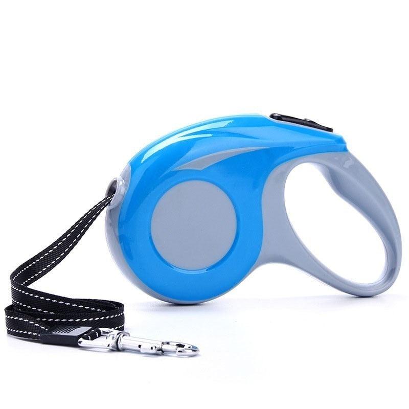 Advanced Automatic Traction Small Dog Leash Pitbull Nylon Puppy Chain Pet Accessories (2W1)(F70)