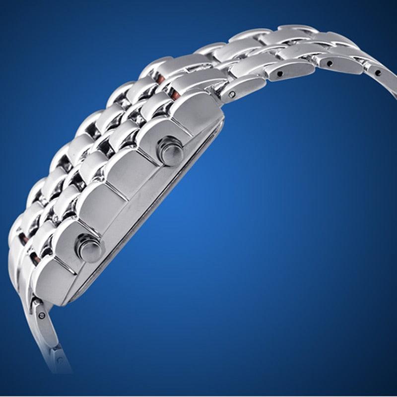 Sports Watches - Waterproof Electronic Second Generation Binary LED digital Men's Watch (MA9)(F84)