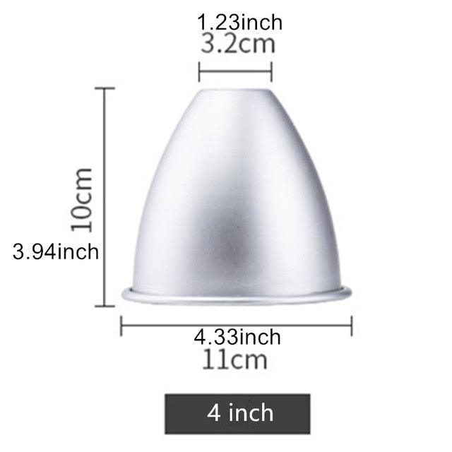 Aluminum Doll Cake Mold Dolly Varden Pan Doll Dress Cake Tin 4/6/7/8/10 Inch (AK2)