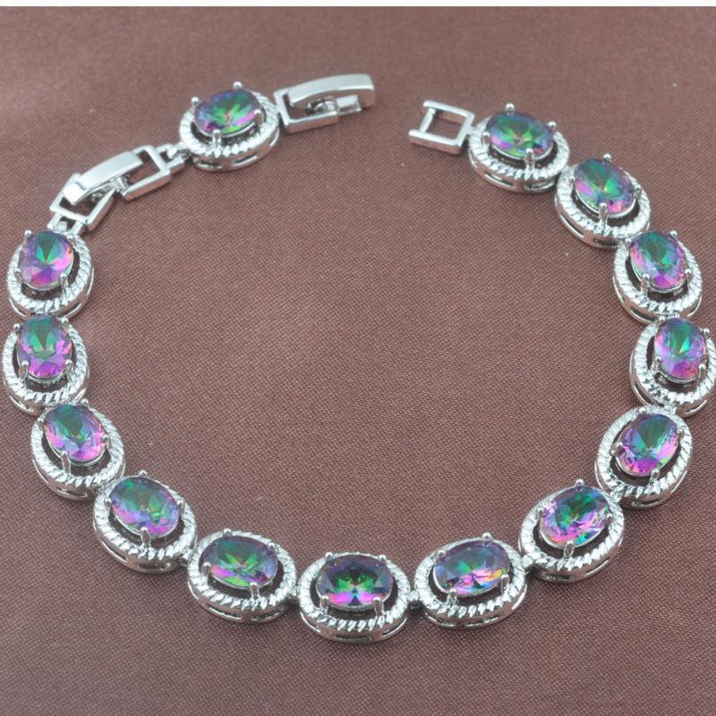 Amazing Bridal Jewelry Sets - Women's Top Crystal Wedding Gifts - Multicolor Zirconia (3JW)