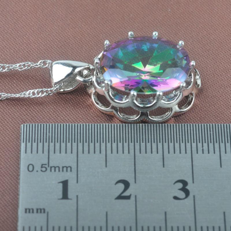 Amazing Bridal Jewelry Sets - Women's Top Crystal Wedding Gifts - Multicolor Zirconia (3JW)