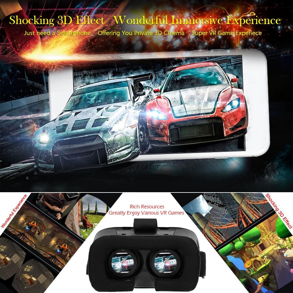 Great Virtual Reality Glasses 3D VR Glasses Headset Universal for Android iOS Windows Smart Phones with 4.7 to 6.0 Inches (RG)(1U55)