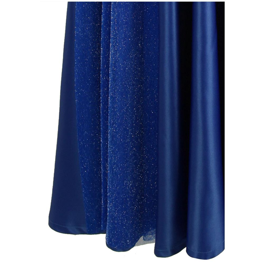 Gorgeous V Neck Pleated Criss Cross Dress - Long Wedding Party Dress (1U18)