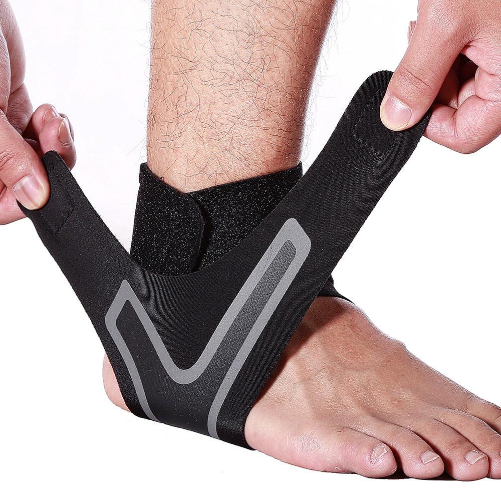 Ankle Support Brace Compression Adjustable Foot Protection High Elastic Bandage Sprain Prevention (FH)(1U80)(F80)