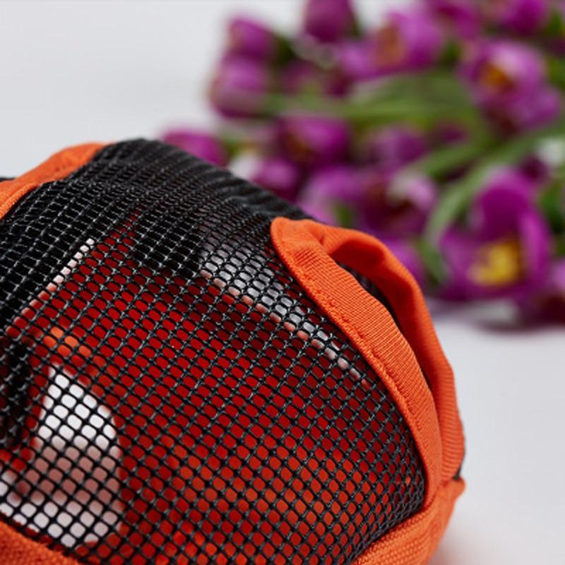 Anti Bark Bite Chew Pug French Bulldog Muzzles - Adjustable Breathable Mesh Breathable Short-nose (4W1)