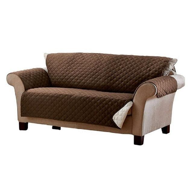 Trending Anti-Fouling Double Side Couch Cover Pets Dogs Furniture Protector - Anti-Slip Armrest Slipcover Armchair (D74)(7W3)