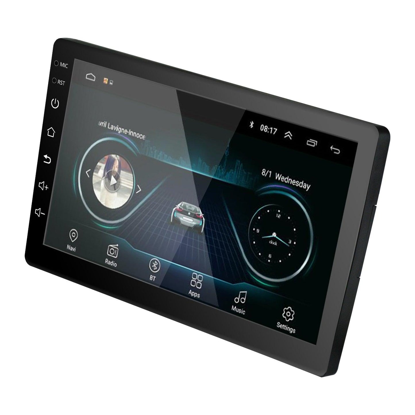 Auto Radio 2 Din Android 8.1 GPS Navigation Car Radio Car Stereo 9 /10.1 inch 1024*600 Universal Wifi Bluetooth USB Audio Player (CT2)(CT5)