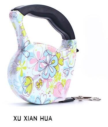 Automatic Retractable Dog Leash For Small Dogs - Nylon Rope Length 5m Dog Accessories For Large Dogs (D70)(2W1)