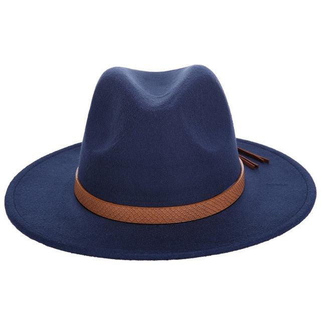 Autumn And Winter Men's And women's Universal Solid Color Snake Leather Belt Hats (MA3)